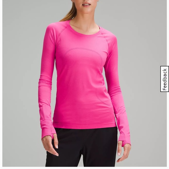 swiftly long sleeve lululemon size 2 purple - Picture 2 of 2